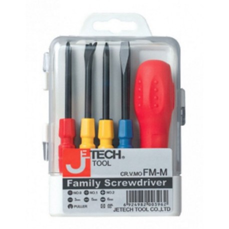 Krisbow JC0000878 Family Obeng Set(8) Fm-S