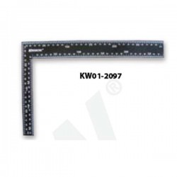 Krisbow KW0102097 Try Square Black 30x20cm