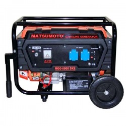 Matsumoto MGG8900DXE Genset 6500 Watt Recoil+Electric Starter