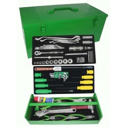 Tekiro 59 Pcs Motorcycle - Metal Box Tool Set