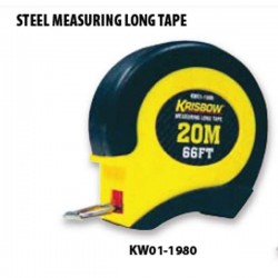 Krisbow KW0101980 Measuring Tape Steel 20m