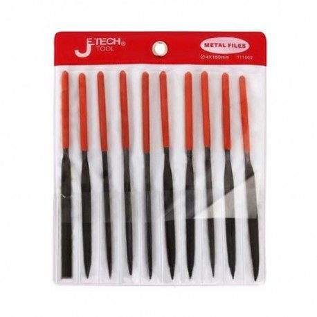 Jetech MF-10B Mini File Set 167MM 10PCS JC0001111