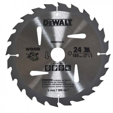 DeWalt 24T Mata Gergaji Circular 7-1/4"