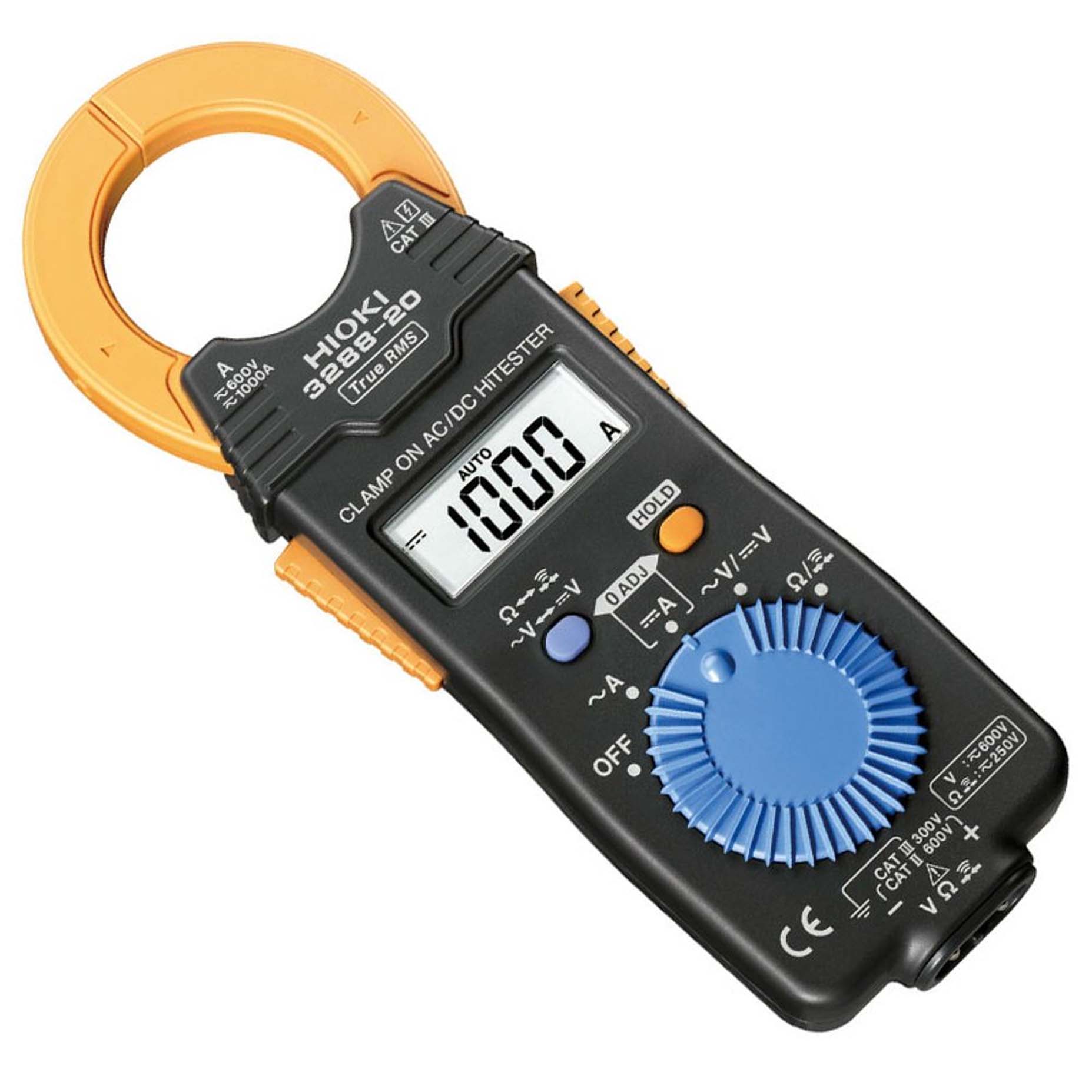Harga Jual Hioki 3288-20 AC DC Clamp Meter HiTester 1000A True RMS Tang Ampere