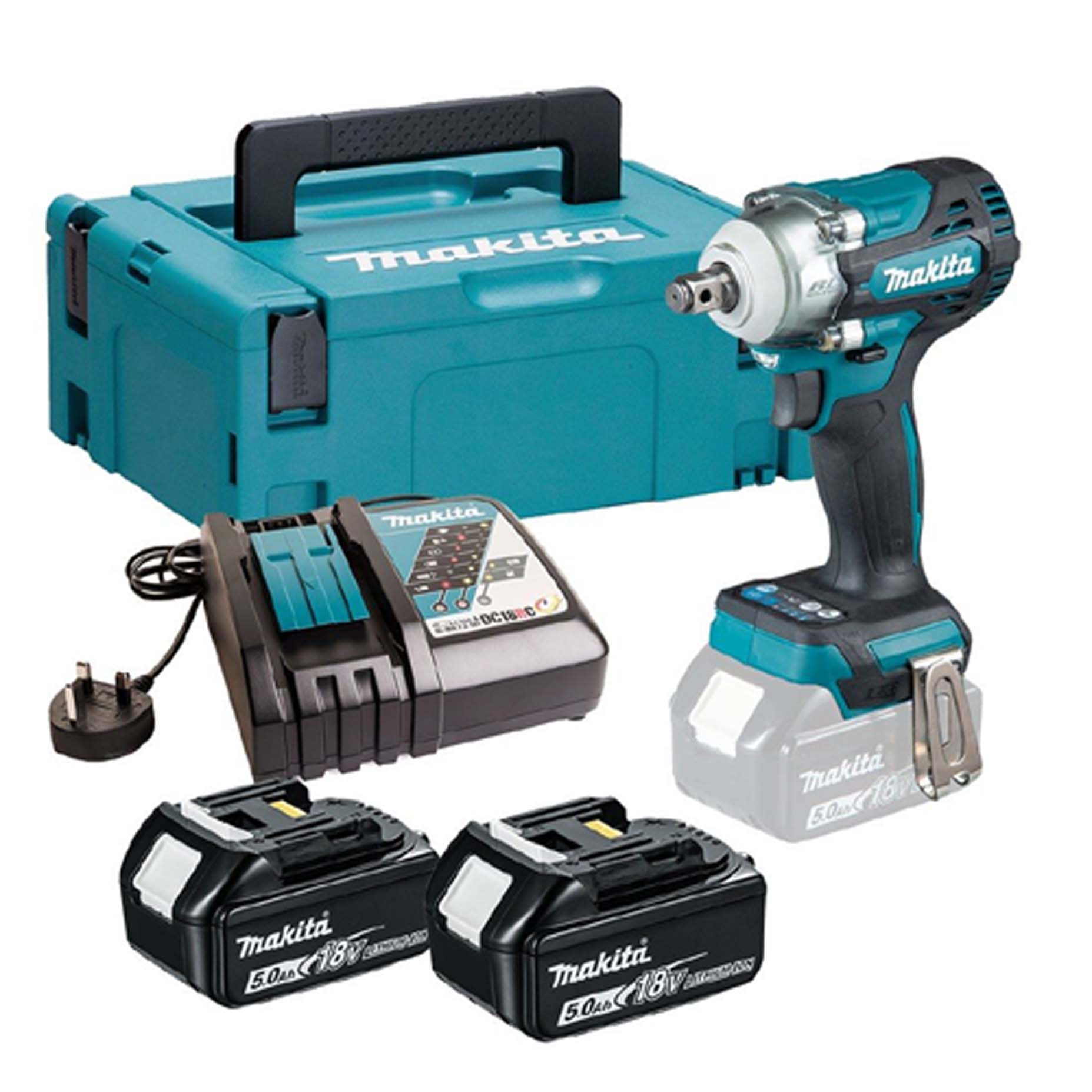 Harga Jual Makita DTW300RTJ 18V LXT Brushless 1/2" Impact Wrench