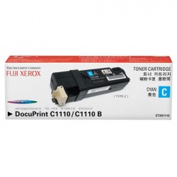 Toner Cartridge Fuji Xerox DP-C1110B C1110 Cyan 2K [CT201115]