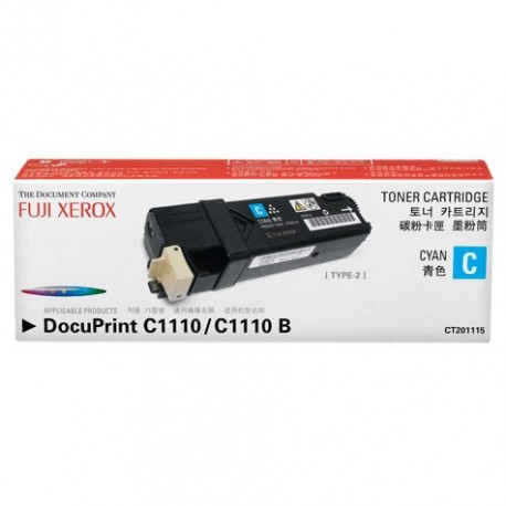 TONER FUJI XEROX CT201115 DP-C1110B C1110Cyan toner cartridge 2K