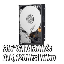 WD AV GP 1TB For CCTV 24 Hours