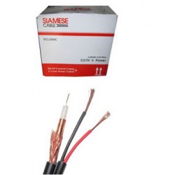 Vascolink Kabel Rg59 + Power Copper Black