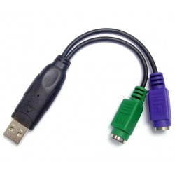 UNITEK Y-155 USB TO PS/2 Adapter