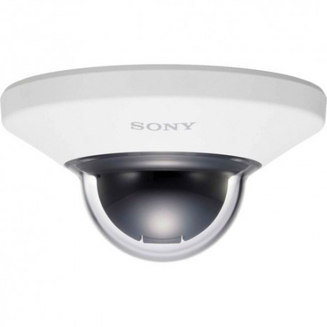 Sony SNC-DH210T/W Mini-dome 1080p HD Vandal-resistant Camera (White)