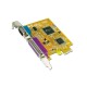 SUNIX MIO5469A 1 Port Serial  1 Port Parallel PCI-E I-O Card