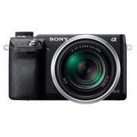 Sony NEX-6Y/B 16.1 Mega Pixel Camera with SELP1650/SEL55210 Lens