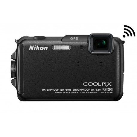 Nikon Coolpix AW110 Wi-Fi and Waterproof Digital Camera with GPS