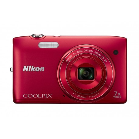 Nikon COOLPIX S3500 20.1 MP Digital Camera with 7x Zoom