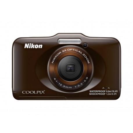 Nikon Coolpix S31 10.1 MP Waterproof Digital Camera with 720p HD Video