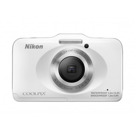 Nikon Coolpix S31 10.1 MP Waterproof Digital Camera with 720p HD Video