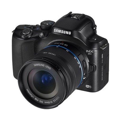Samsung NX20 20.3 MP SLR with 3.0-Inch LCD Camera Kit With 18-55mm