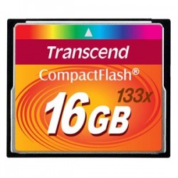 Transcend 16GB Compact Flash Card 133x