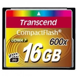 Transcend 16GB Compact Flash Card 600x