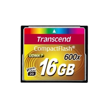 Transcend 16GB Compact Flash Card 600x