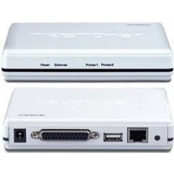TRENDnet TE100-P11 2-port usb 2.0/parallel print server