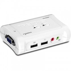 TRENDnet TK-209K 2-Port USB KVM Switch Kit with Audio