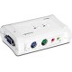 TRENDnet TK-208K 2-Port PS/2 KVM Switch Kit with Audio