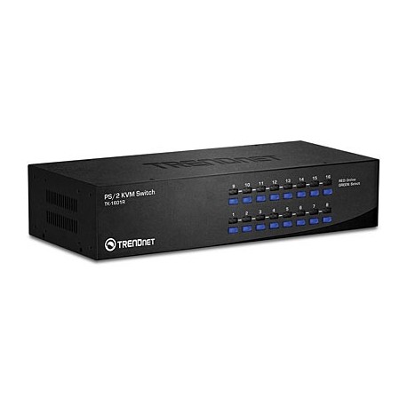 TRENDnet TK-1601R 16-Port PS/2 Rack Mount KVM Switch