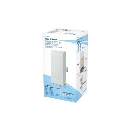 Airlive 802.11A 5Ghz Outdoor AP Bridge Client Repeater WISP Mode 14dBi Antenna Power 23dBm AirMax5