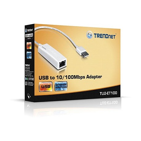 TRENDnet TU2-ET100 USB to 10100Mbps Adapter 