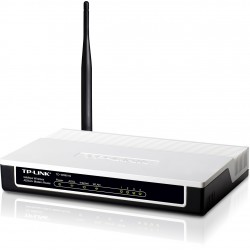 TP Link 54 Mbps ADSL Wireless Modem 4 Port 10 100 Mbps TL-W8901G