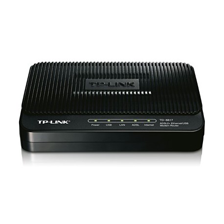 TP Link ADSL Modem 1 Port UTP 1 Port USB TD-8817