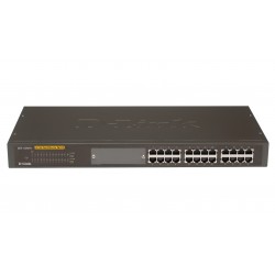 D-Link Switch 24 port 10 100 Mbps Auto sensing Rackmount DES-1024R