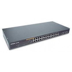 D-Link Switch 24 port 10 100 Mbps 2 Port Gigabit DES-1026G E