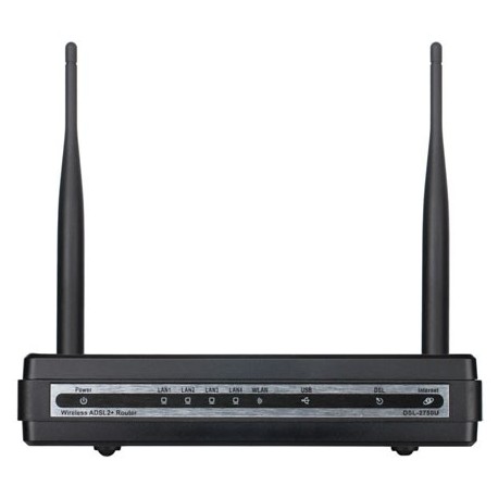 D-Link N ADSL Wireless Router 4 port 300 Mbps Splitter DSL-2750U