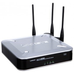 Linksys N Wireless Access Point 3 Antenna 300 Mbps Support POE WAP4410N