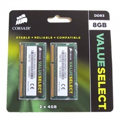 Corsair SO-DIMM DDR3 8GB PC10666 - CMSO8GX3M2A1333C9 (2X4GB)