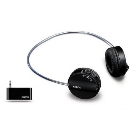 Rapoo Wireless Stereo USB Headset Black