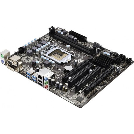 ASRock B75M-GL LGA 1155 Intel B75 DDR3 USB3 SATA3