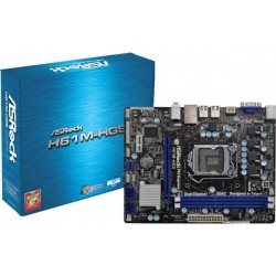 ASRock H61M-HGS LGA 1155 Intel H61 DDR3 SATA3