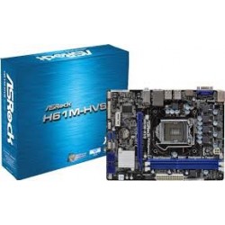 ASRock H61M-HVS LGA 1155 Intel H61 DDR3 SATA3 Onboard HDMIDVIAnalog