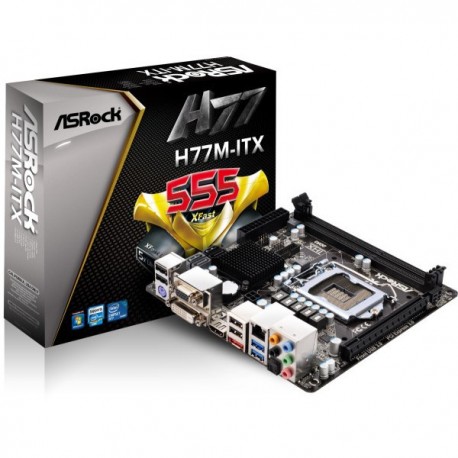 ASRock H77M LGA 1155 Intel H77 DDR3 USB3 SATA3