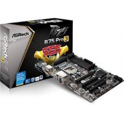 ASRock P75 PRO3 LGA 1155 Intel B75 DDR3 USB3 SATA3