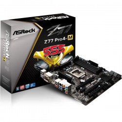 ASRock Z77 Pro4-M GEN3 LGA1155 Intel Z77 DDR3 USB3 SATA3