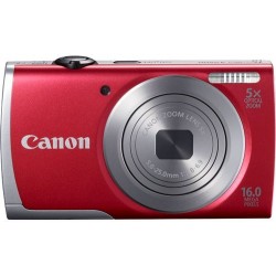 Canon PowerShot A2500 RED DIGITAL STILL CAMERA - 8255B011AA
