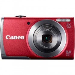 Canon POWERSHOT A3500 IS RED DIGITAL STILL CAMERA - 8163B011AA