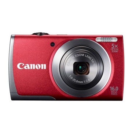 Canon POWERSHOT A3500 IS RED DIGITAL STILL CAMERA - 8163B011AA