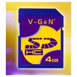 V-GEN SD CARD 4GB 