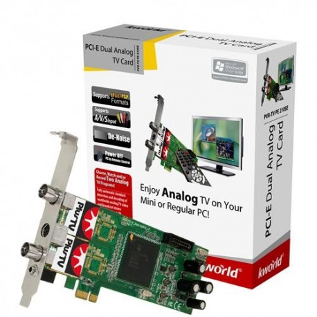 Kworld TV Tuner PCI Hybrid TV Card VS-DBVT PE210SE PCI